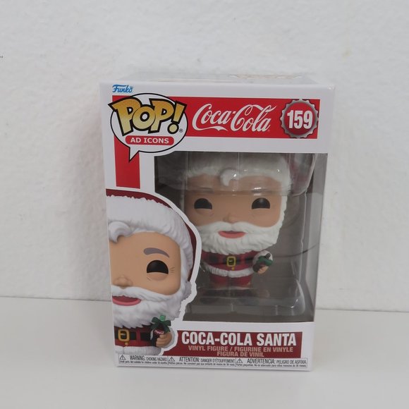 (#I) Funko Pop Coca Cola Santa 159 - Picture 1 of 3